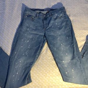 gap light wash true skinny